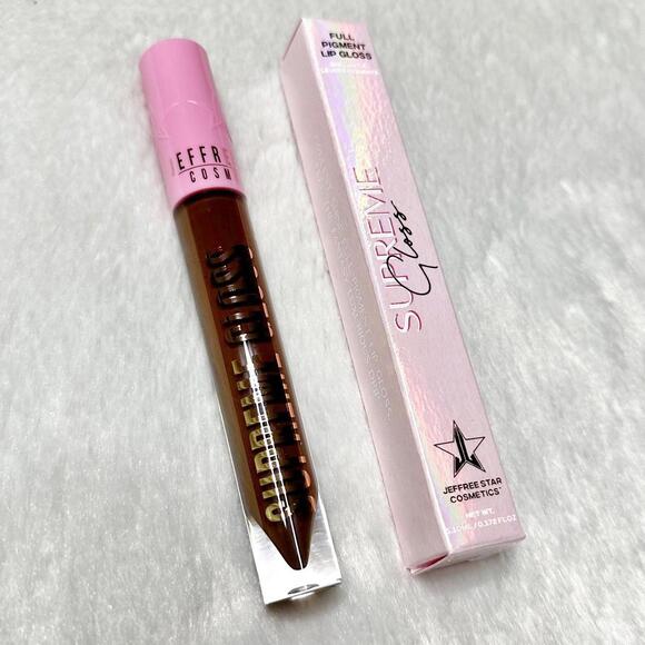 NIB Jeffree Star Supreme Full Pigment Lip Gloss Dominatrix Full Size 5.10ml - Picture 7 of 8